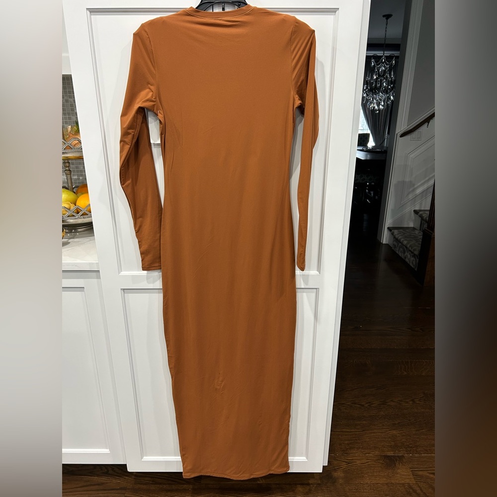 Skims NEW fits everybody long sleeve crewneck dress - Picture 4 of 4